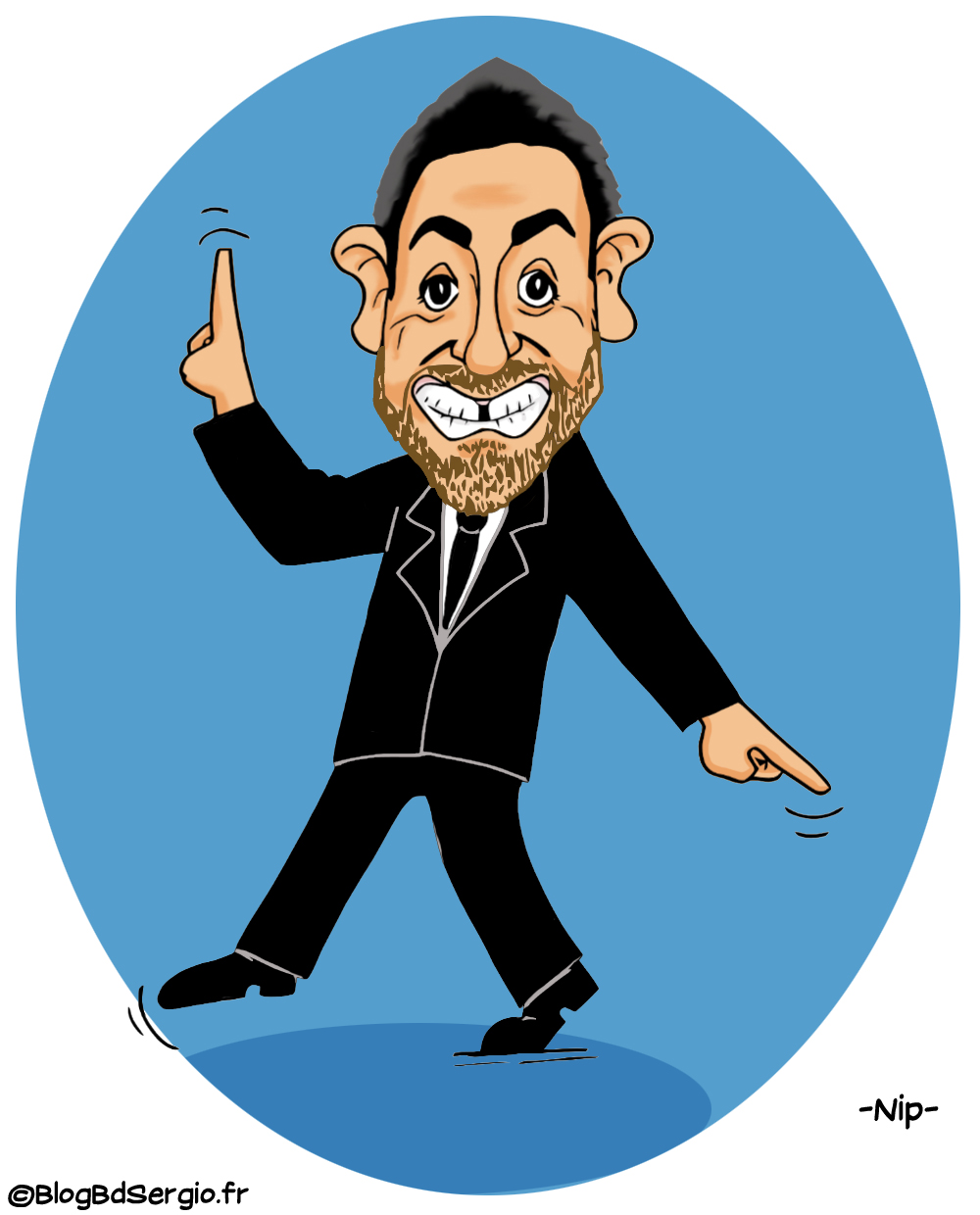 Caricature de Camille comcal