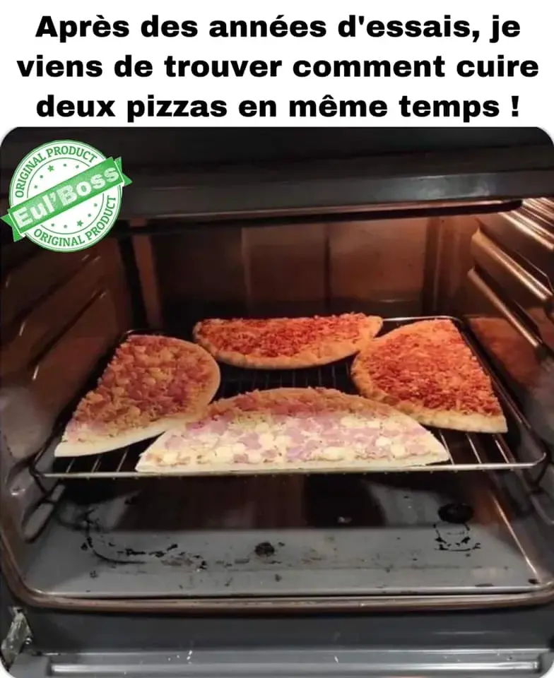 Comment cuire deux pizzas en meme temps