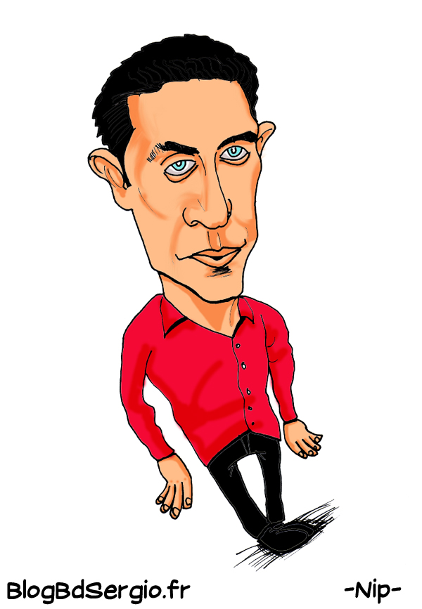 Gad Elmaleh Caricature