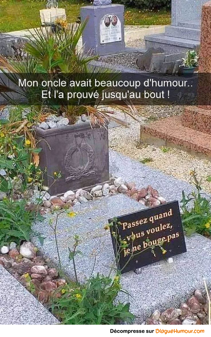 Humour jusqu au bout