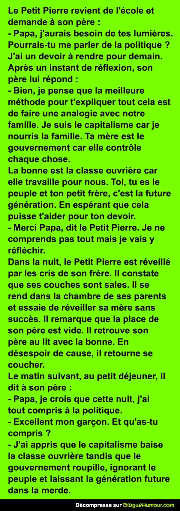 J'ai tout compris à la politique