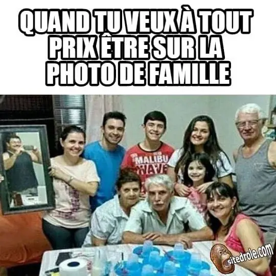 La photo de famille
