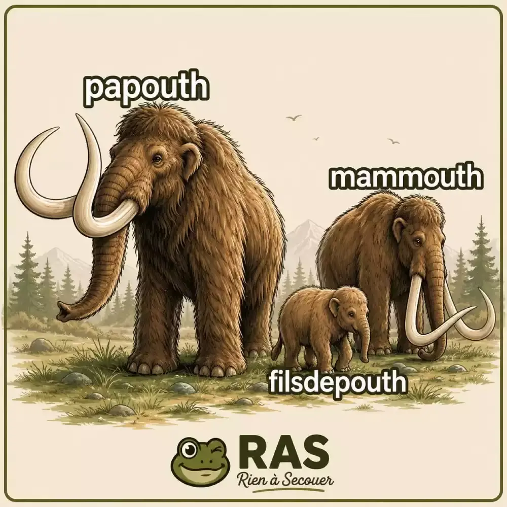 Les mammouths selon ras