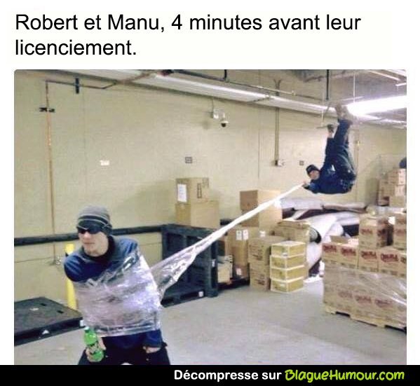 Robert et manu...