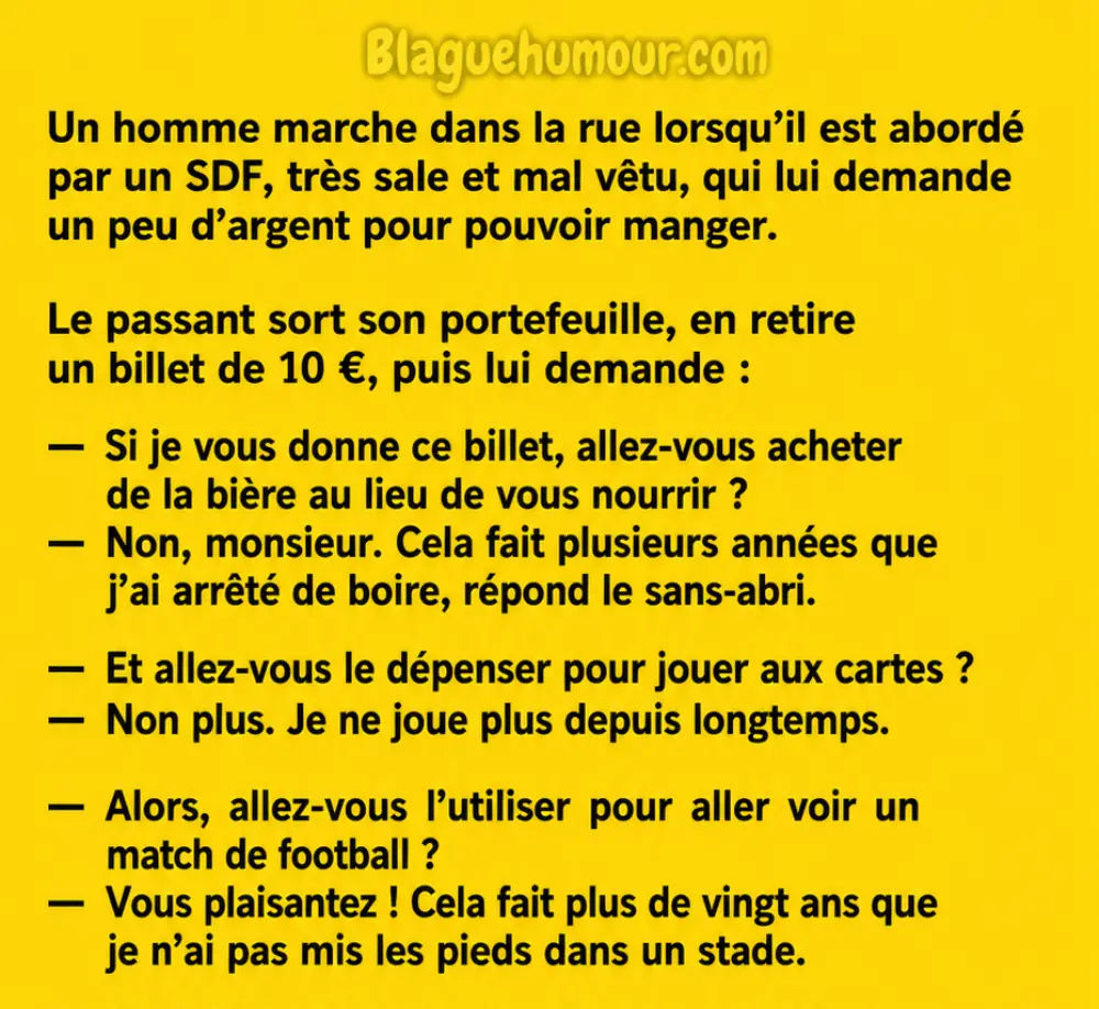 Un homme et le di ner inattendu1