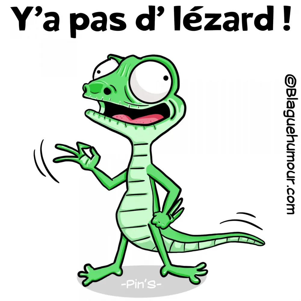 Y'a pas de lézard